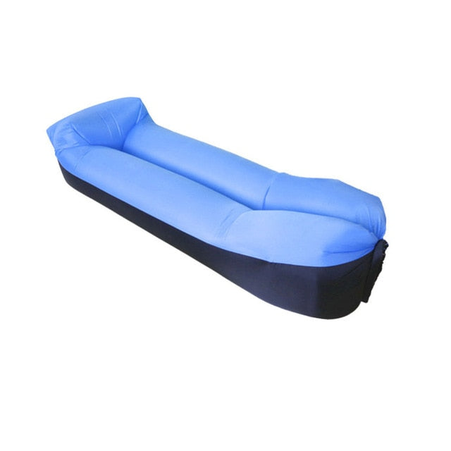 Hot Sale Fast Inflatable Sofa Bed Lazy Bag Sleeping Bag Portable Inflatable Air Camping Hiking Beach Sofa Bag Lounge Chair