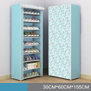 Multi-layer Dustproof Cloth Shoe Cabinet DIY Combination Assembly Shoe Storage Rack Household Finishing Shelves Home Furniture