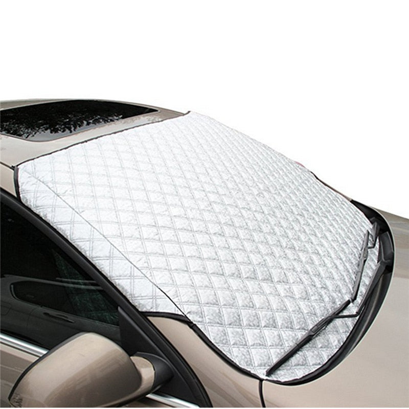 Winter Car Windscreen Windshield Front Cover Anti Snow Frost Ice Shield Dust Protector Heat Sun Mat